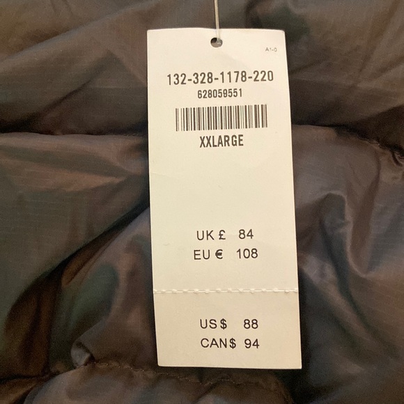 Men’s Blue XXL Abercrombie & Fitch Vest BNWT - Picture 8 of 8